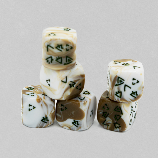 The Wildsea: Chthonic Acrylic Dice